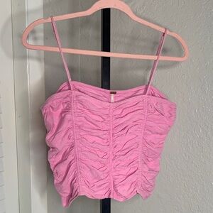 Free people belong together ruched top large